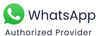 WhatsApp Authorized Provider badge